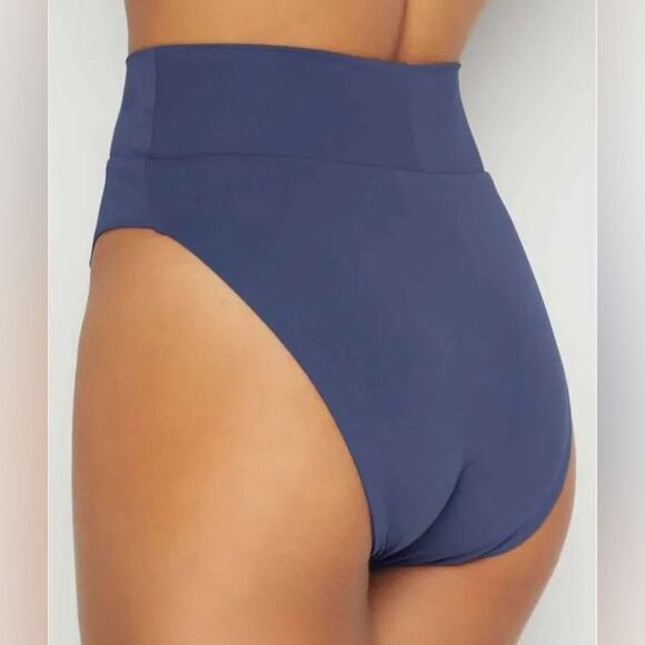 Becca Swim NWT Tanya French Cut Swim Bottom In Ice Blue Size XS - Picture 4 of 4